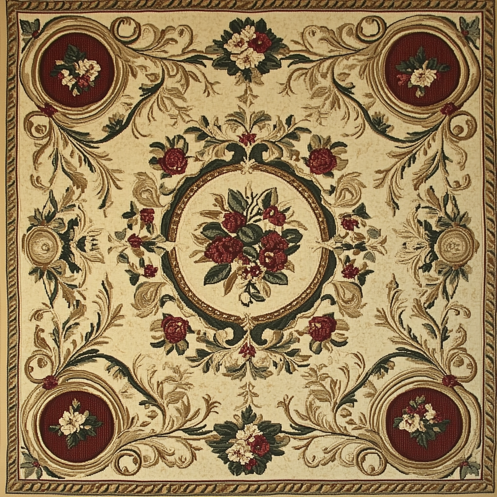 Alphonse Mucha Inspired Timeworn Tapestry Numbered painting kits