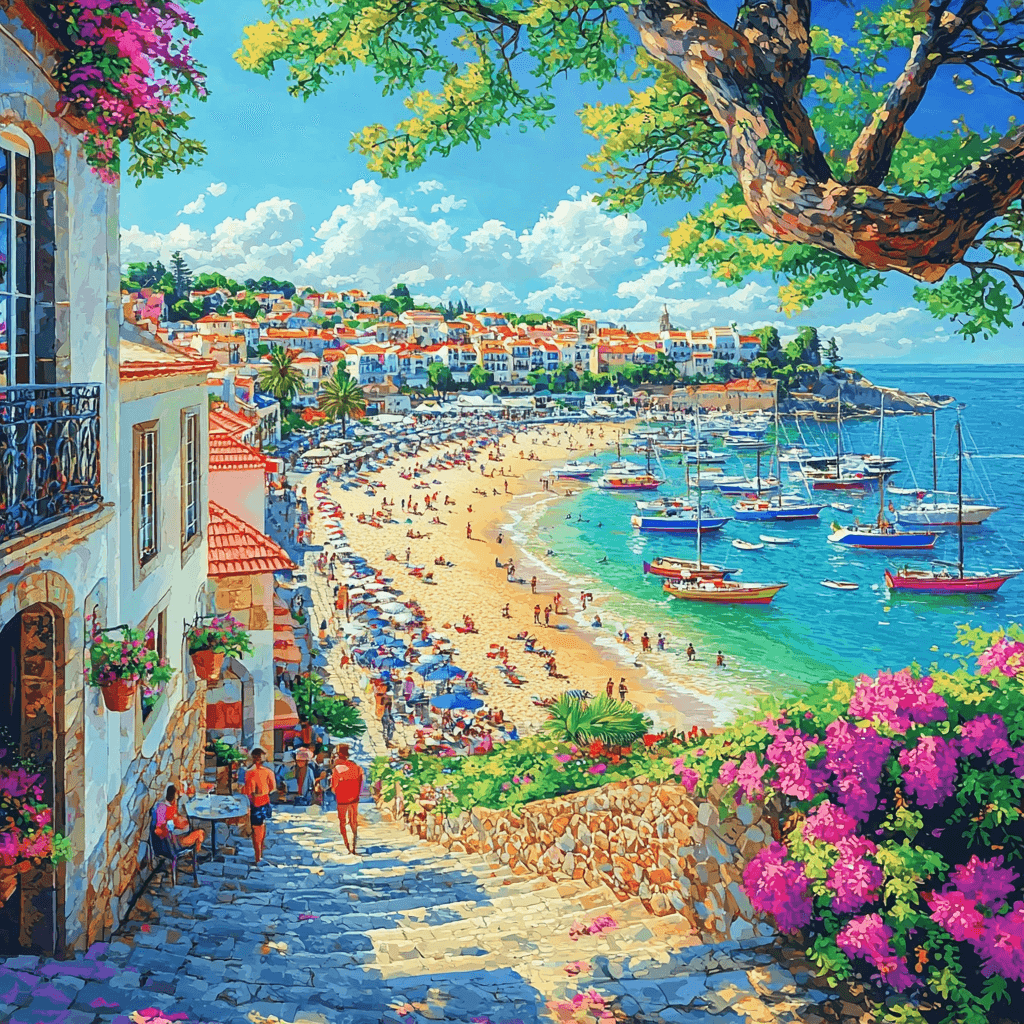 Cascais - Portugal Painting Number Kit