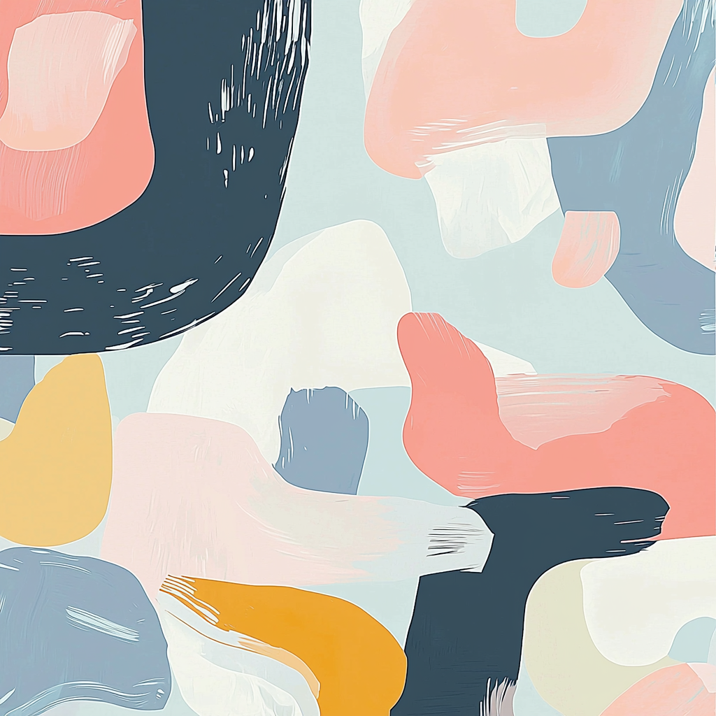 Paul Klee Inspired Ethereal Visions Number Painting