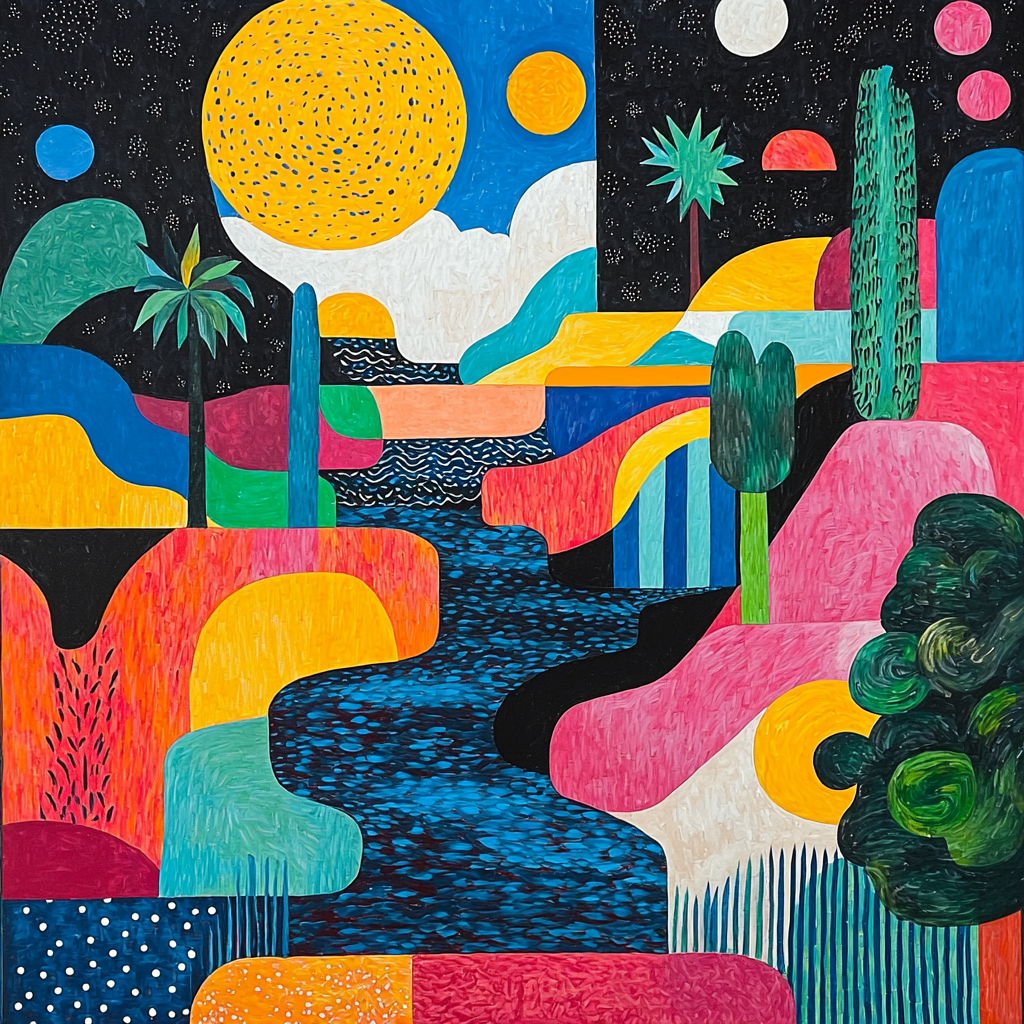 Joan Miró Inspired Mystic Abstractions Paint By Number