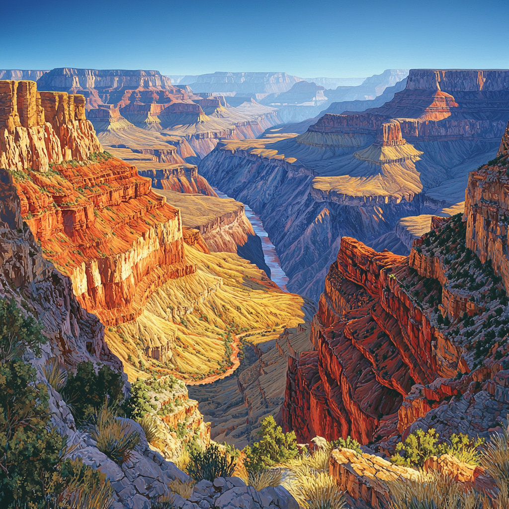 Grand Canyon National Park - USA Paint By Numbers