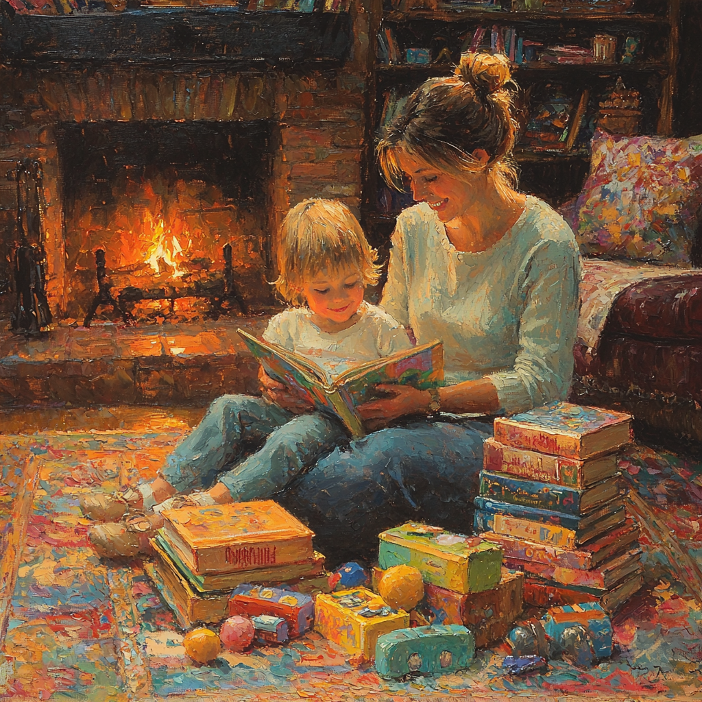 A Cozy Afternoon Numbered Painting Kits