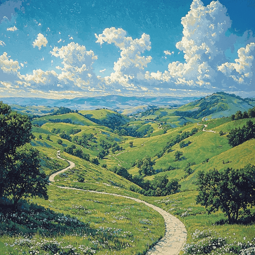 Albert Bierstadt Inspired Majestic Highlands Paint By Numbers Kits