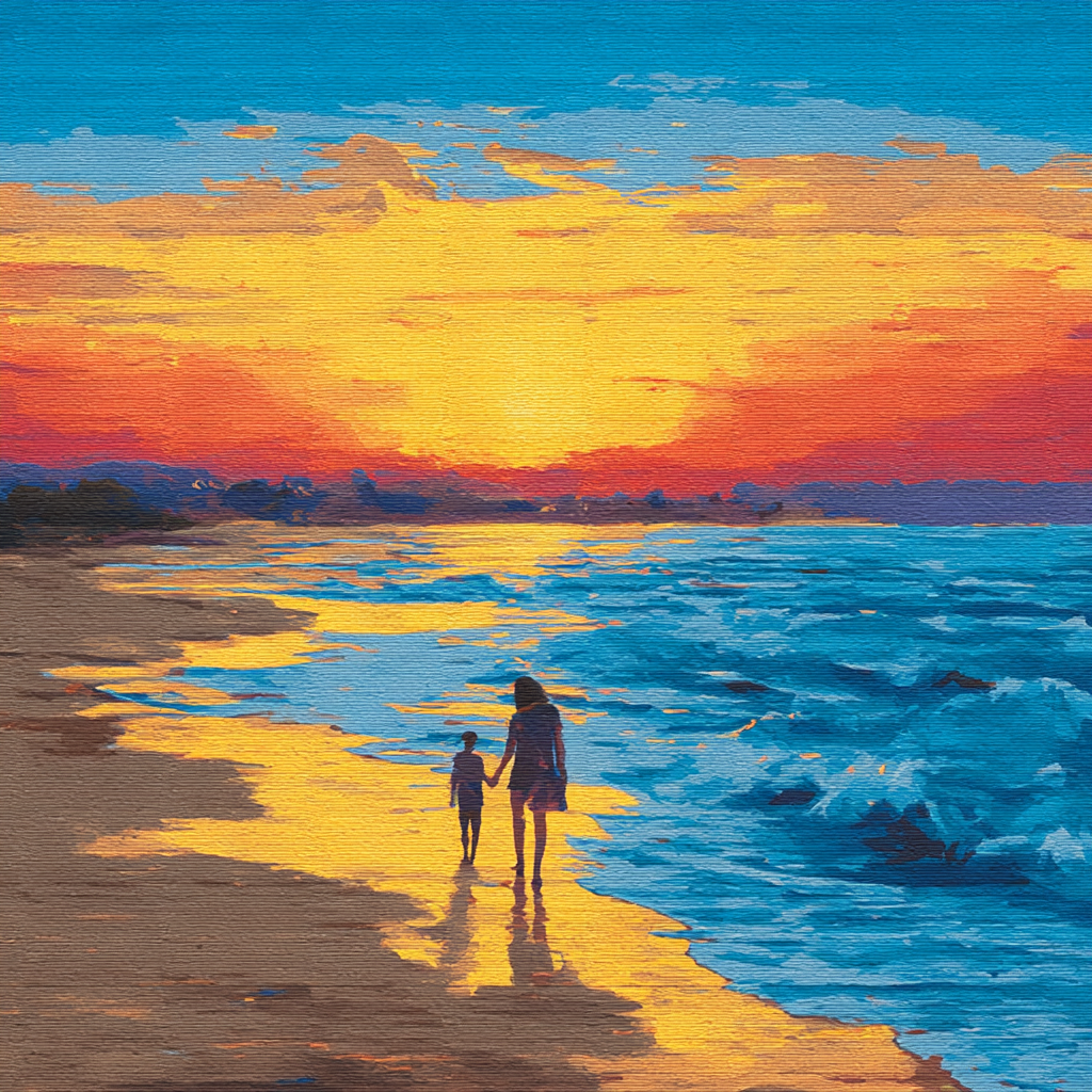 Holding Hands, Forever Painting By Numbers Kit