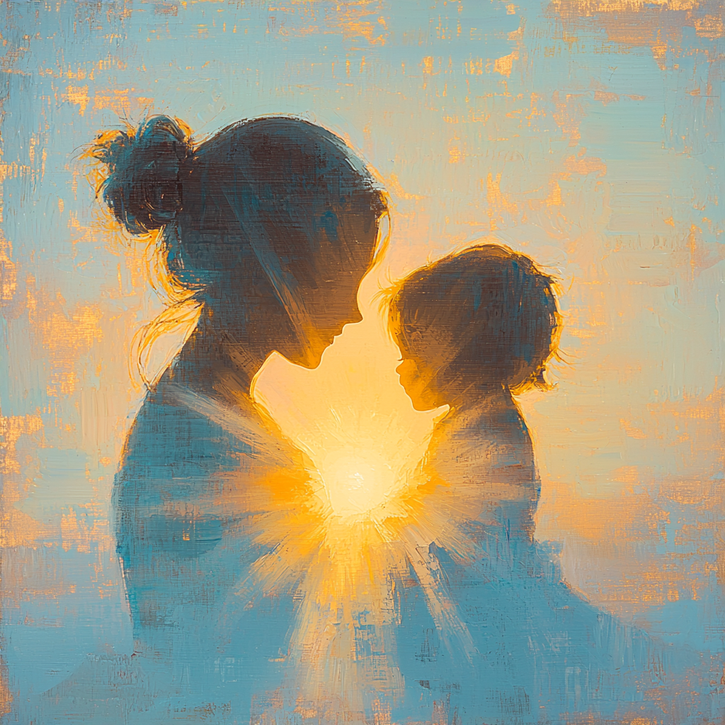 Sunrise Hugs Numbered Painting Kits