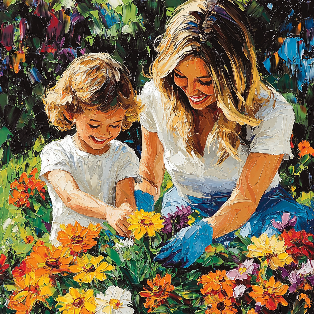 Mom's Helping Hands DIY Paint By Numbers