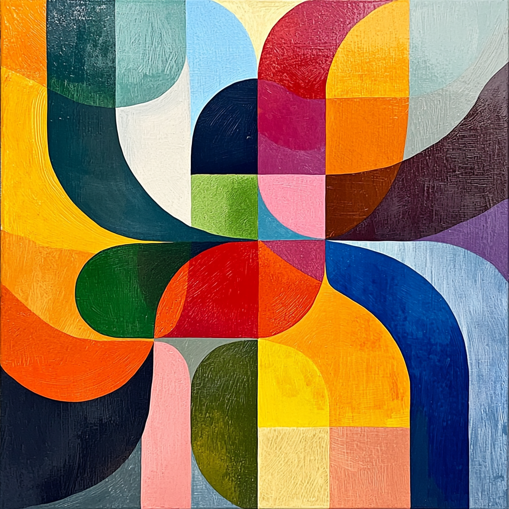 Joan Miró Inspired The Harmony Of Color DIY Paint By Numbers