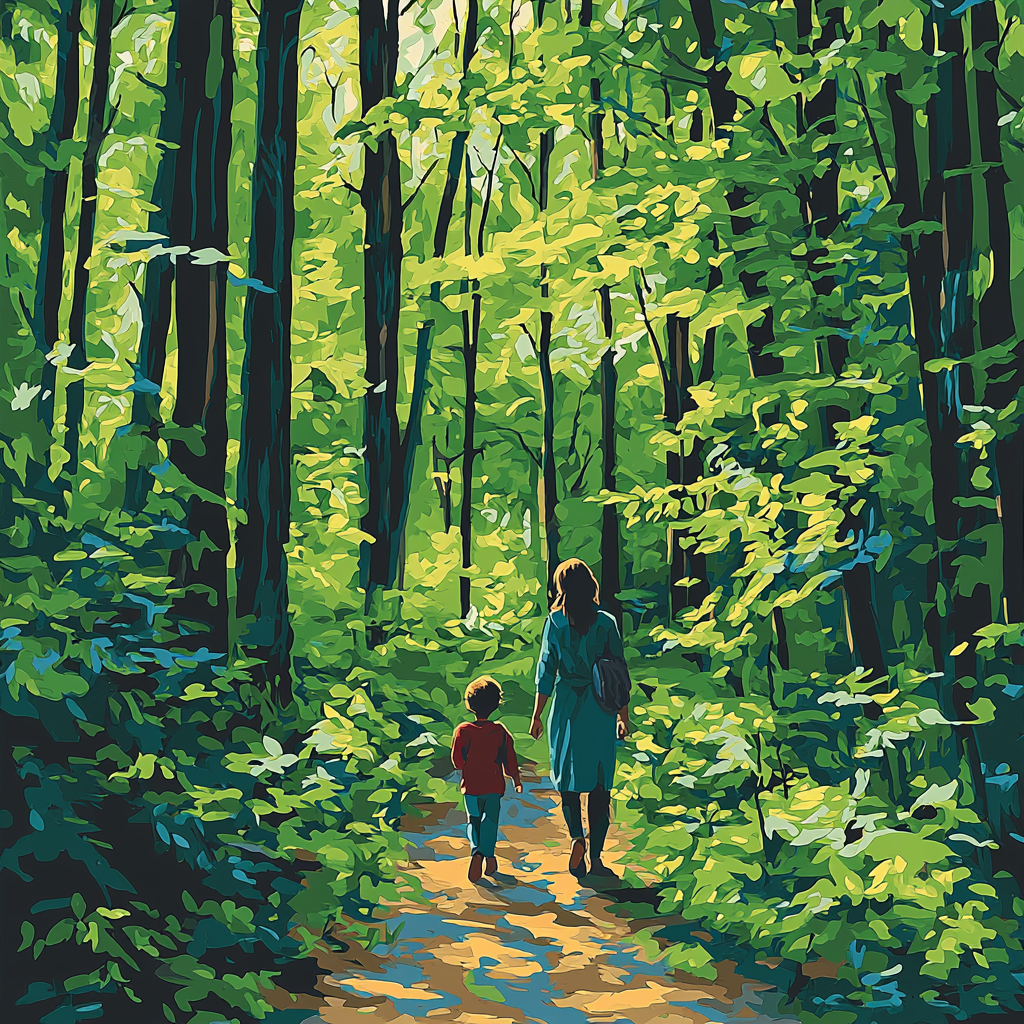 Woodland Adventures DIY Paint By Numbers