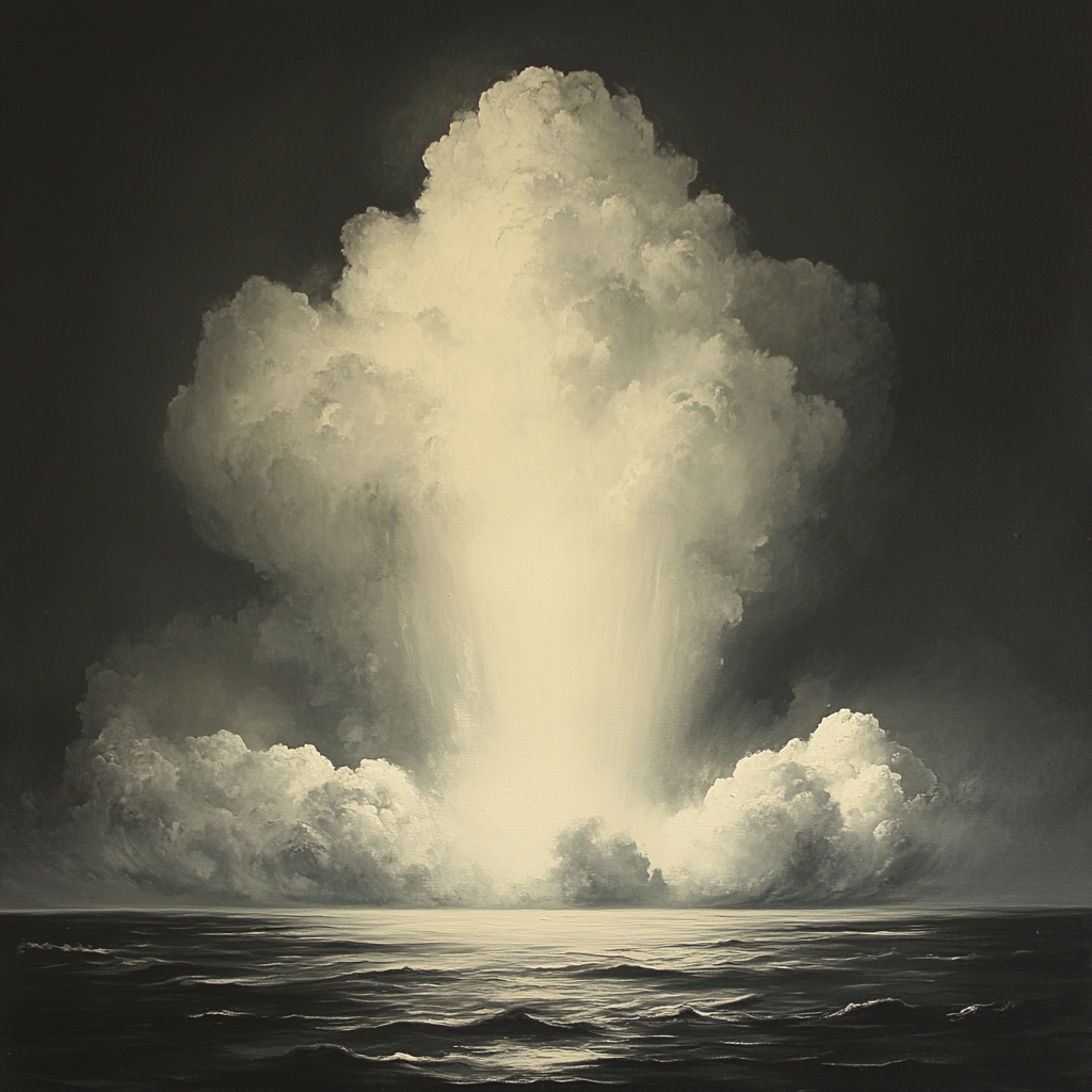 Caravaggio Inspired Cloud Chamber paint by numbers