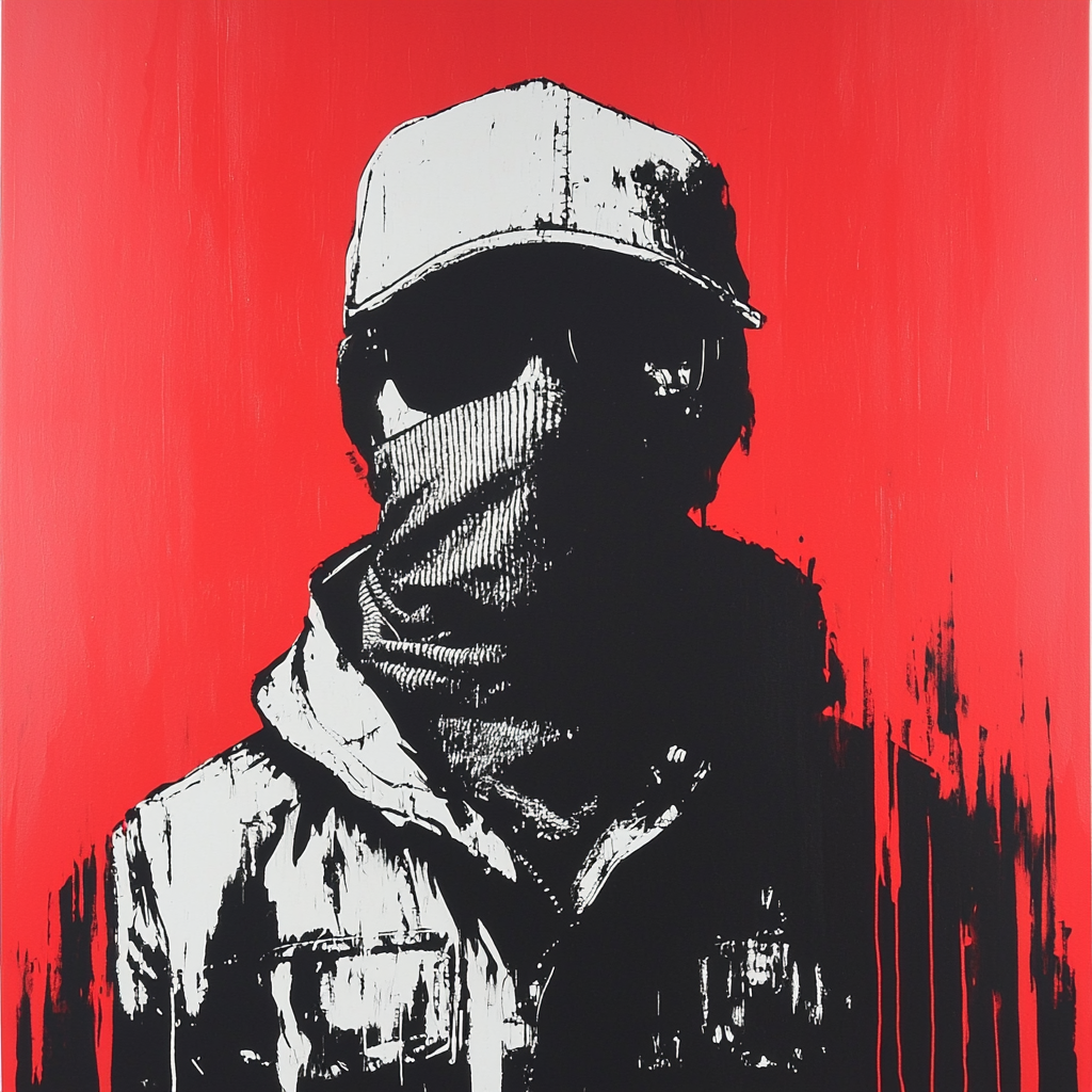 Banksy Inspired Whispers Of Revolution Paint By Numbers Kits