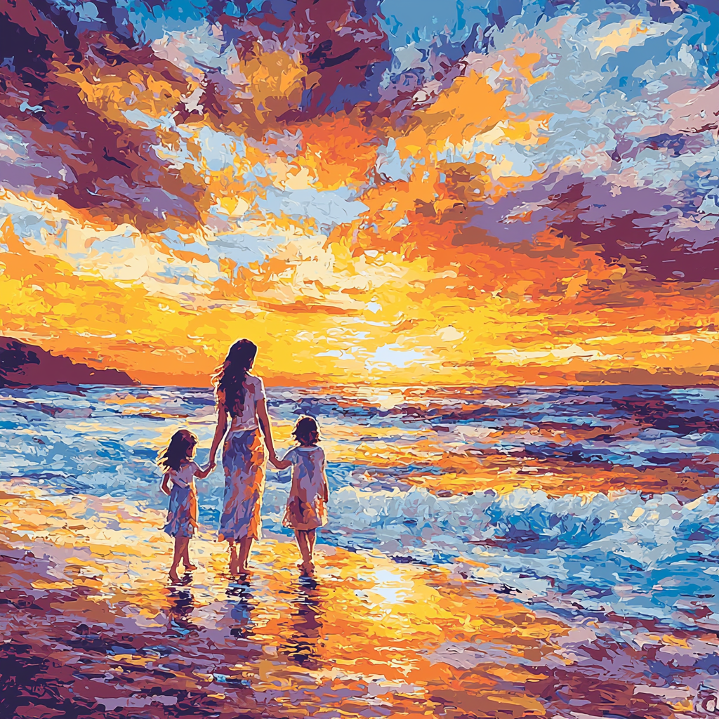 Sunset Adventures DIY Paint By Numbers