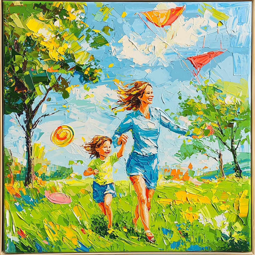 A Day Of Joy Paint By Numbers Art