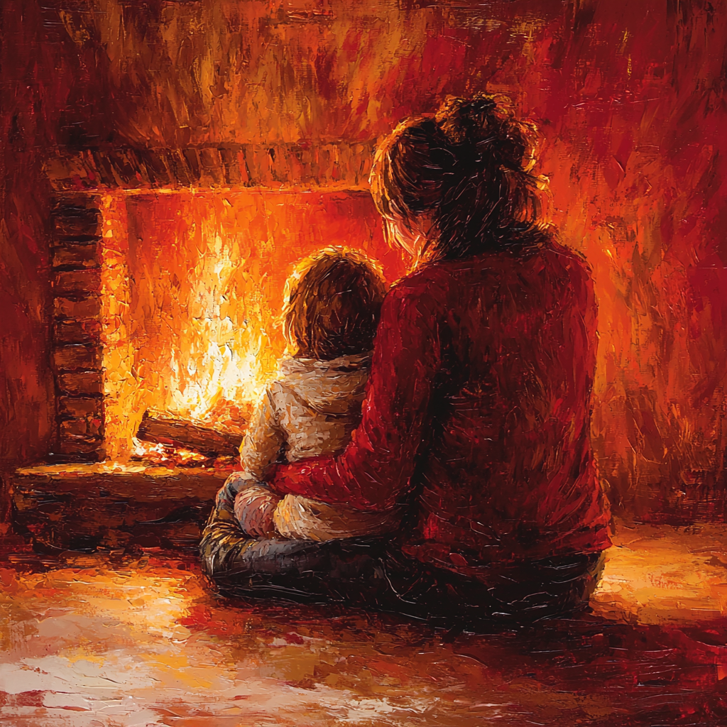 Cozy Fireside Chats Paint By Numbers Kits