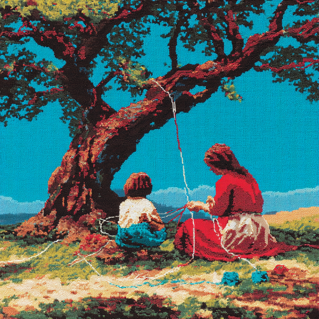 Threads Of Motherly Love Numbered Painting Kits