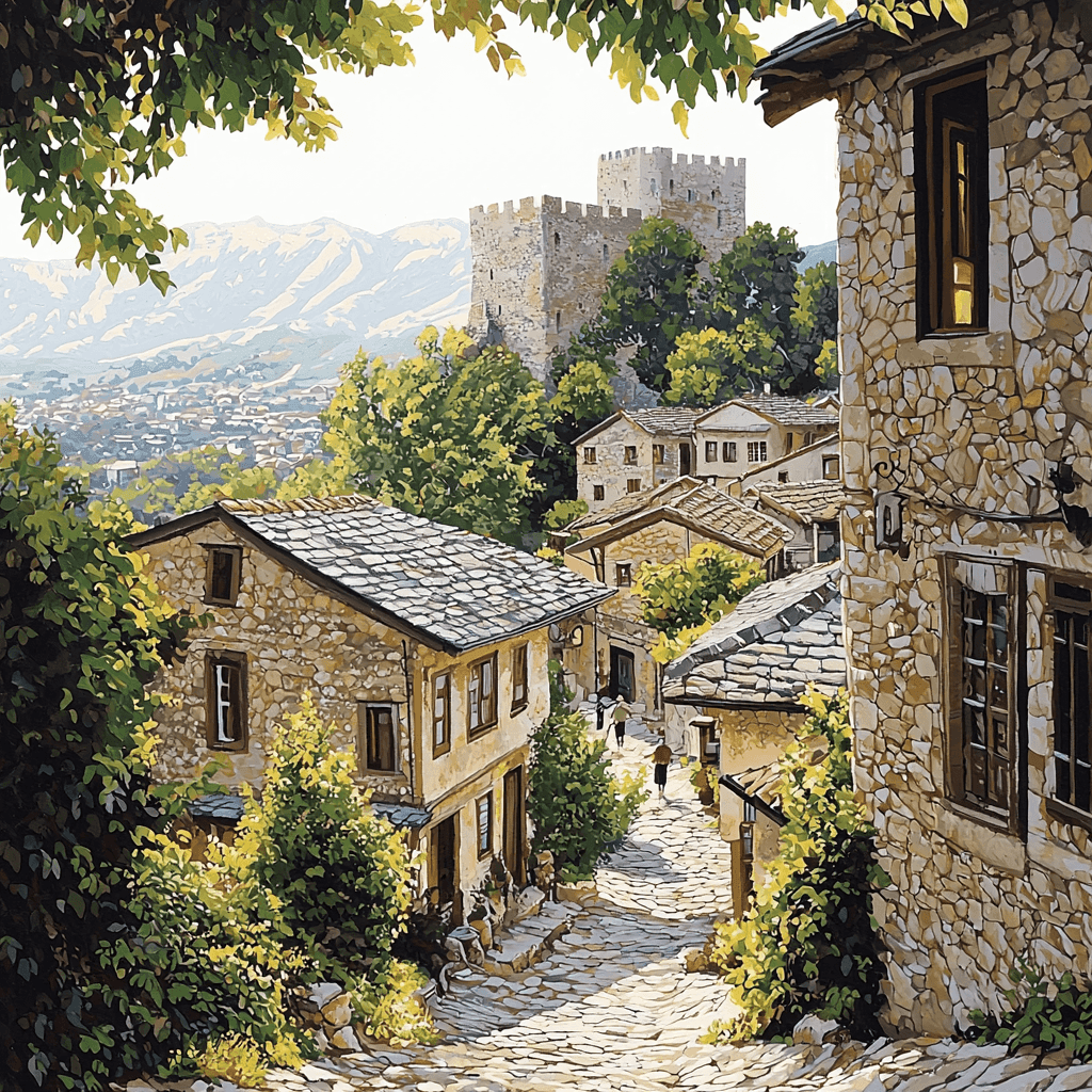 Gjirokastër Paint By Number