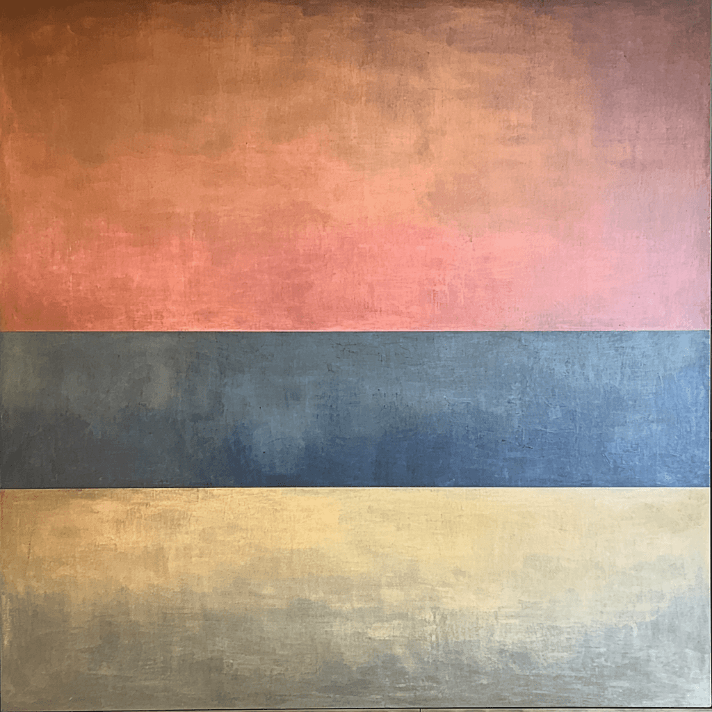 Mark Rothko Inspired Temporal Reflections Painting Number Kit