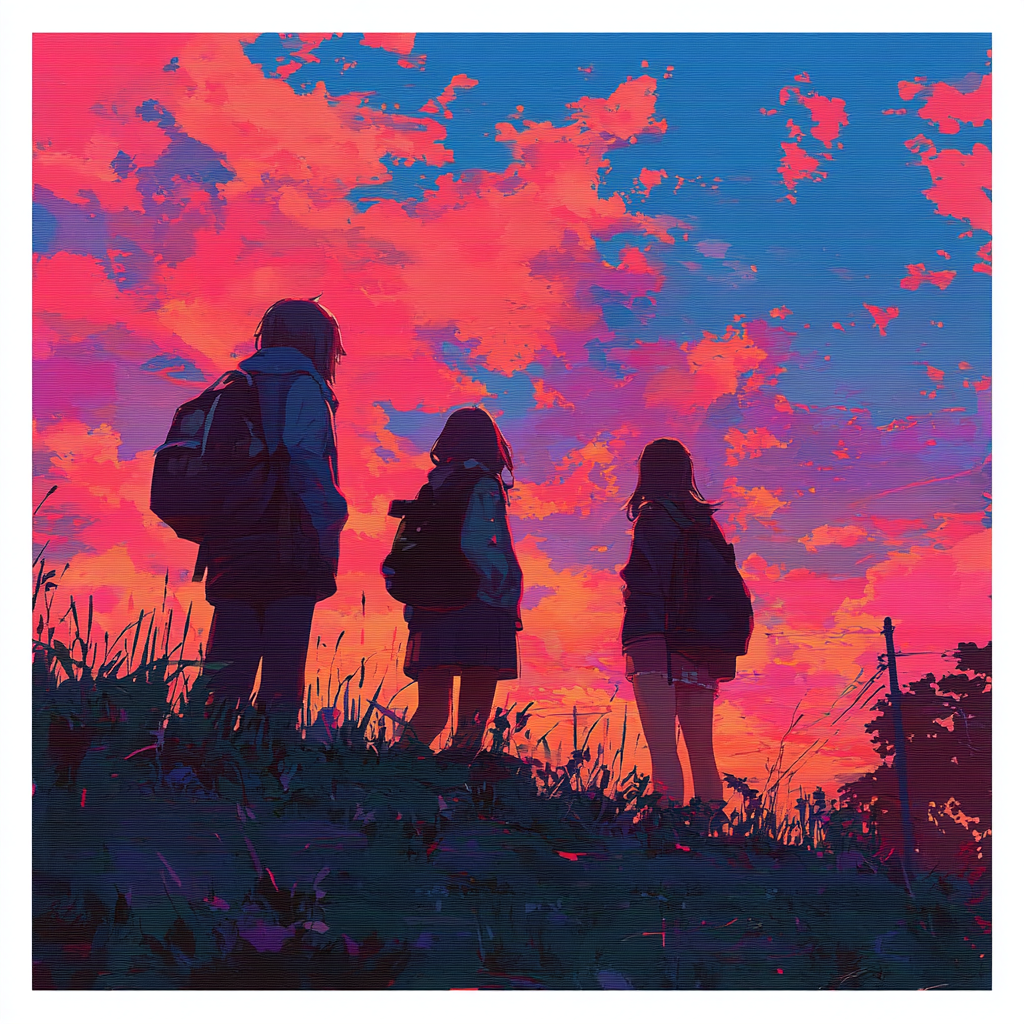 Together In Twilight Painting By Numbers Kit