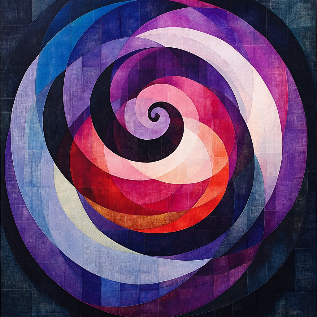 Wassily Kandinsky Inspired Nebula Composition Numbered painting kits