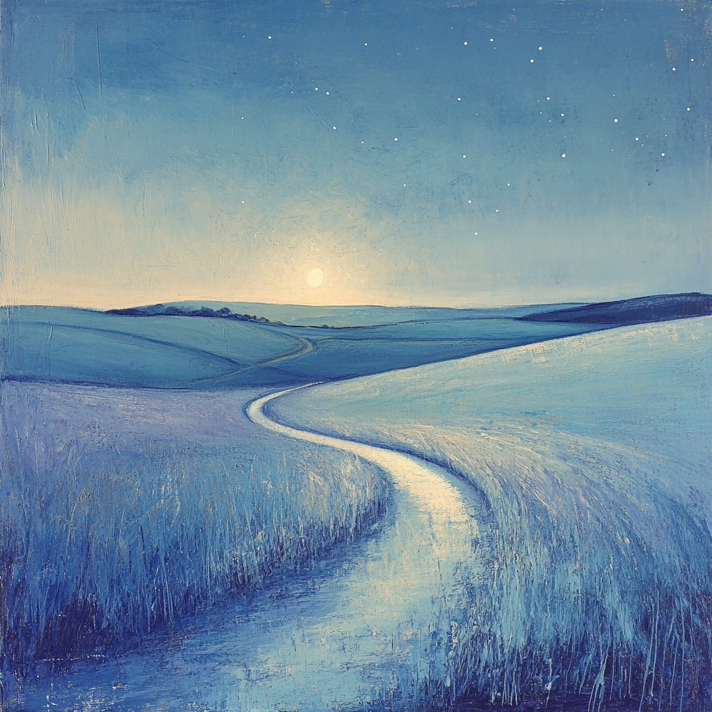 Edgar Degas Inspired Lunar Whisper painting number kit