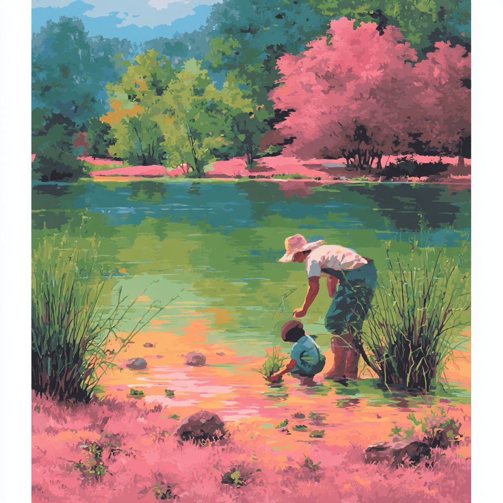 Caring For The Little Things Paint By Number