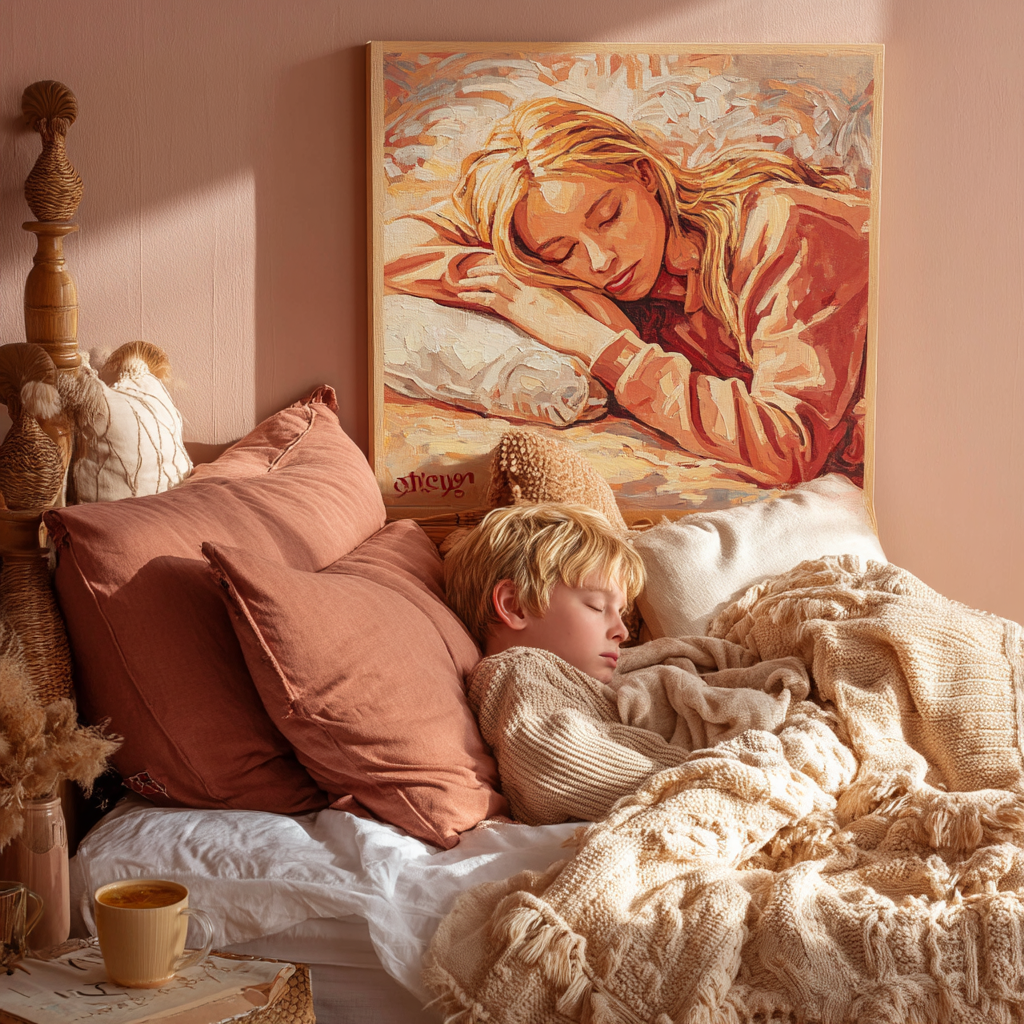 Sweet Naps Number Painting