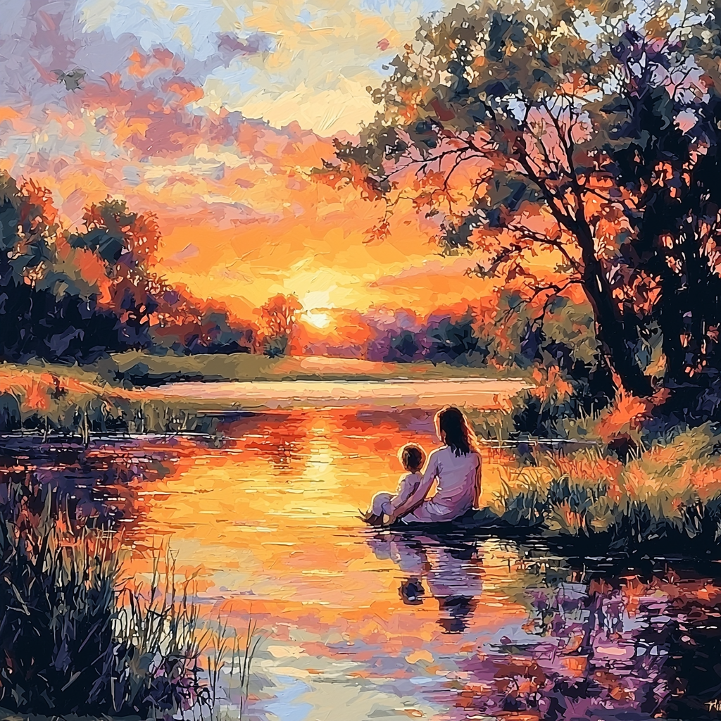 Sunset Moments Painting Number Kit
