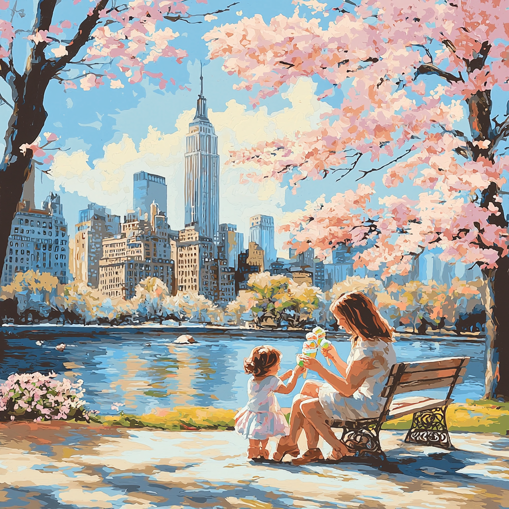 Sweet Moments Paint By Color