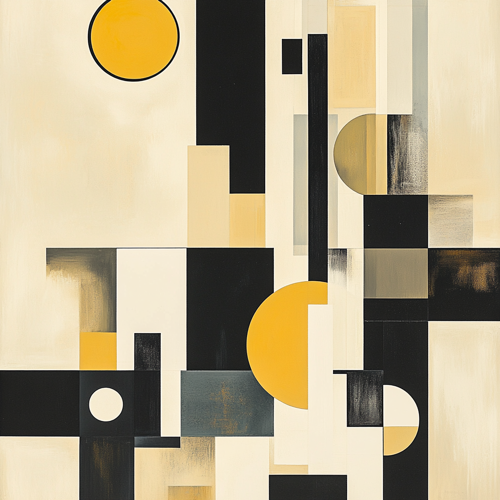 Kazimir Malevich Inspired Urban Geometry Paint by numbers kits