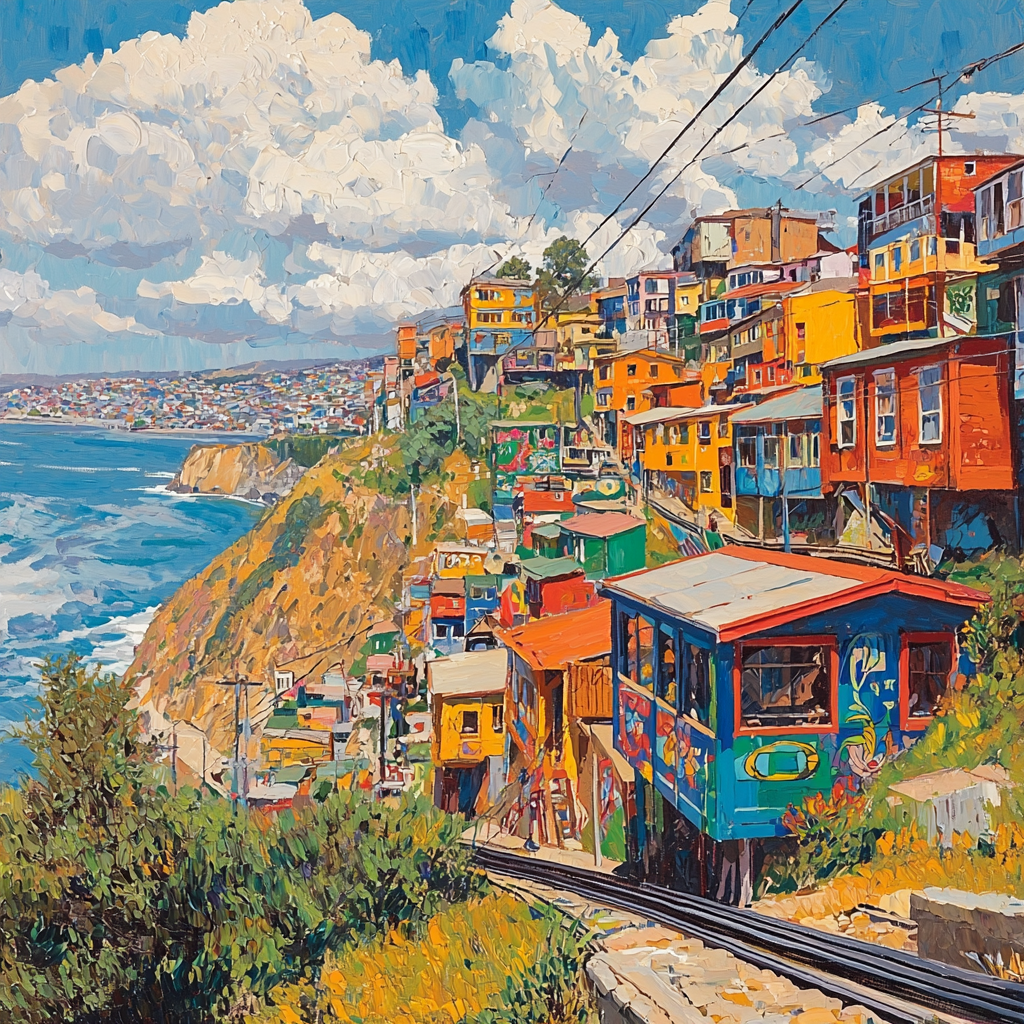 Valparaíso DIY Paint By Numbers