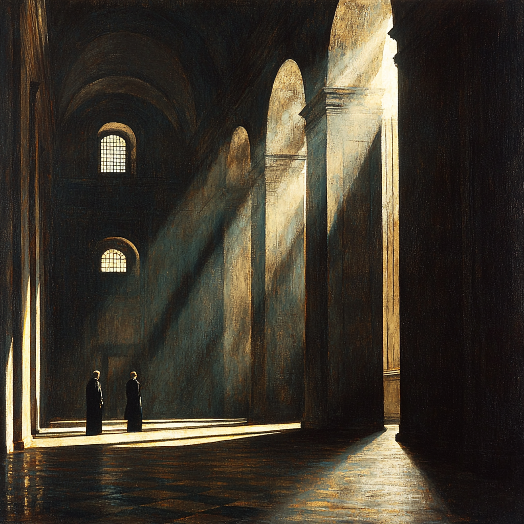 Caravaggio Inspired Shadows Of Revelation Paint By Color