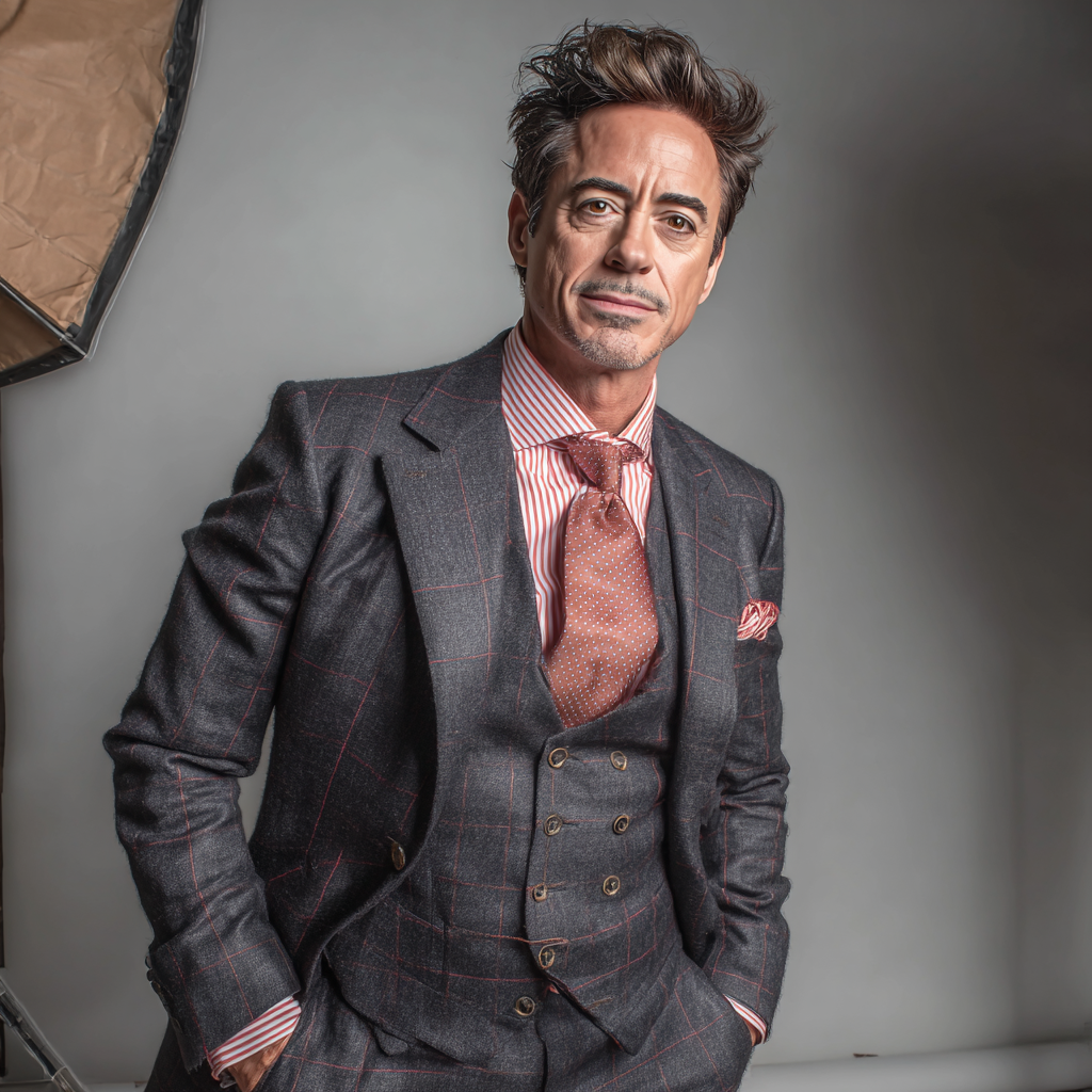 Robert Downey Jr: Forging Iron-Elegance paint by color