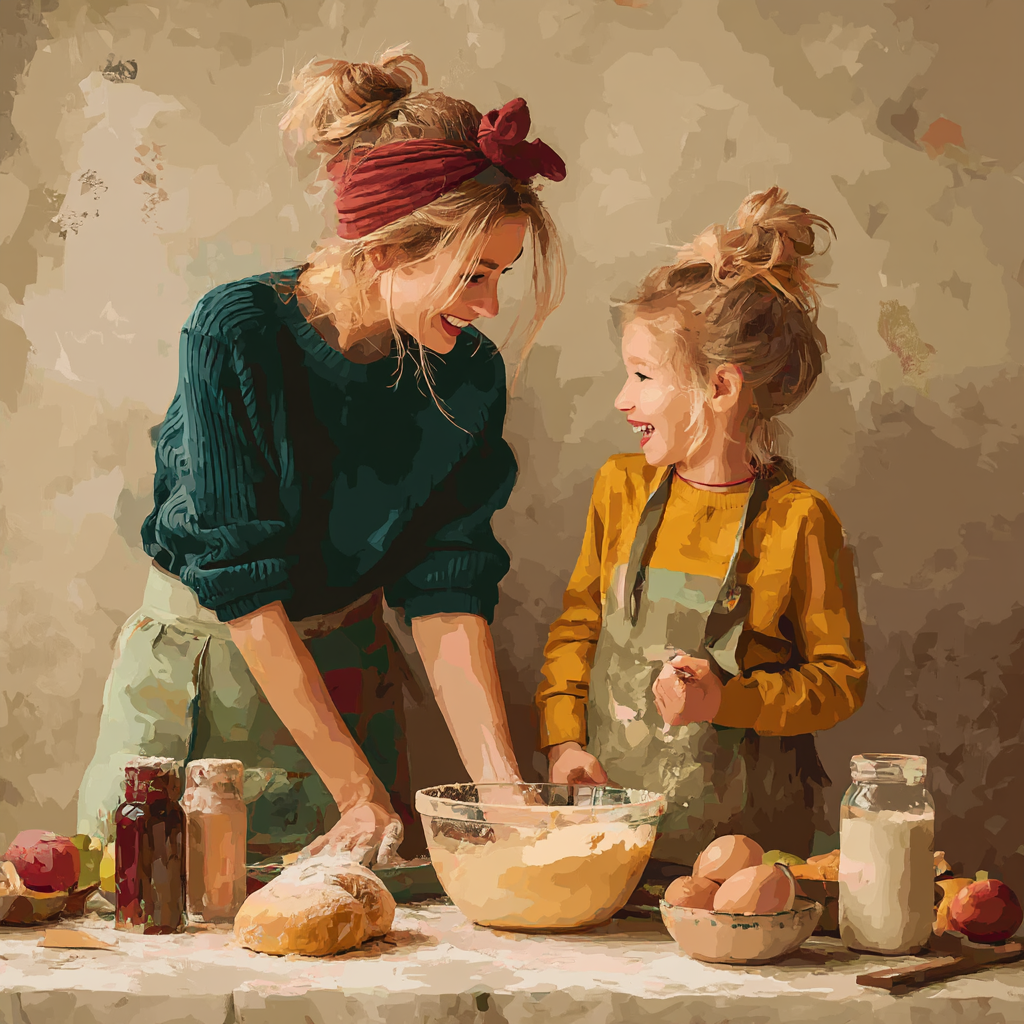 Whisking Up Love Painting Number Kit