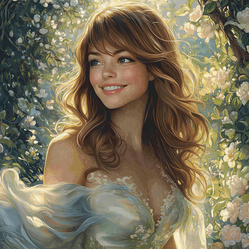 Emma Stone: The Radiant Star Of Modern Cinema Paint By Numbers Art