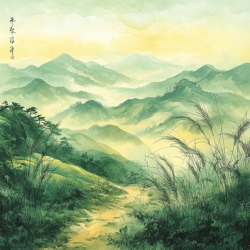 Hiroshige Inspired Gentle Breezes Paint By Number