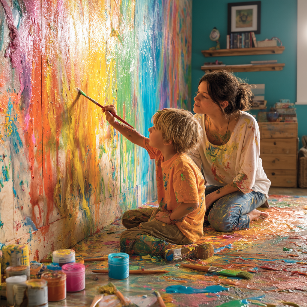 The Garden Of Imagination Number Painting
