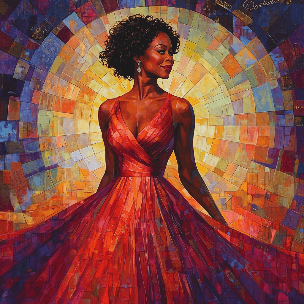 Viola Davis: A Force Of Nature In Cinematic Arts Paint By Numbers Art