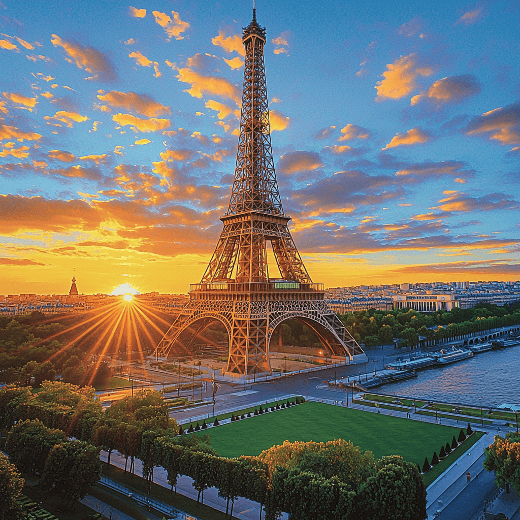 Eiffel Tower - Paris Painting By Numbers Kit