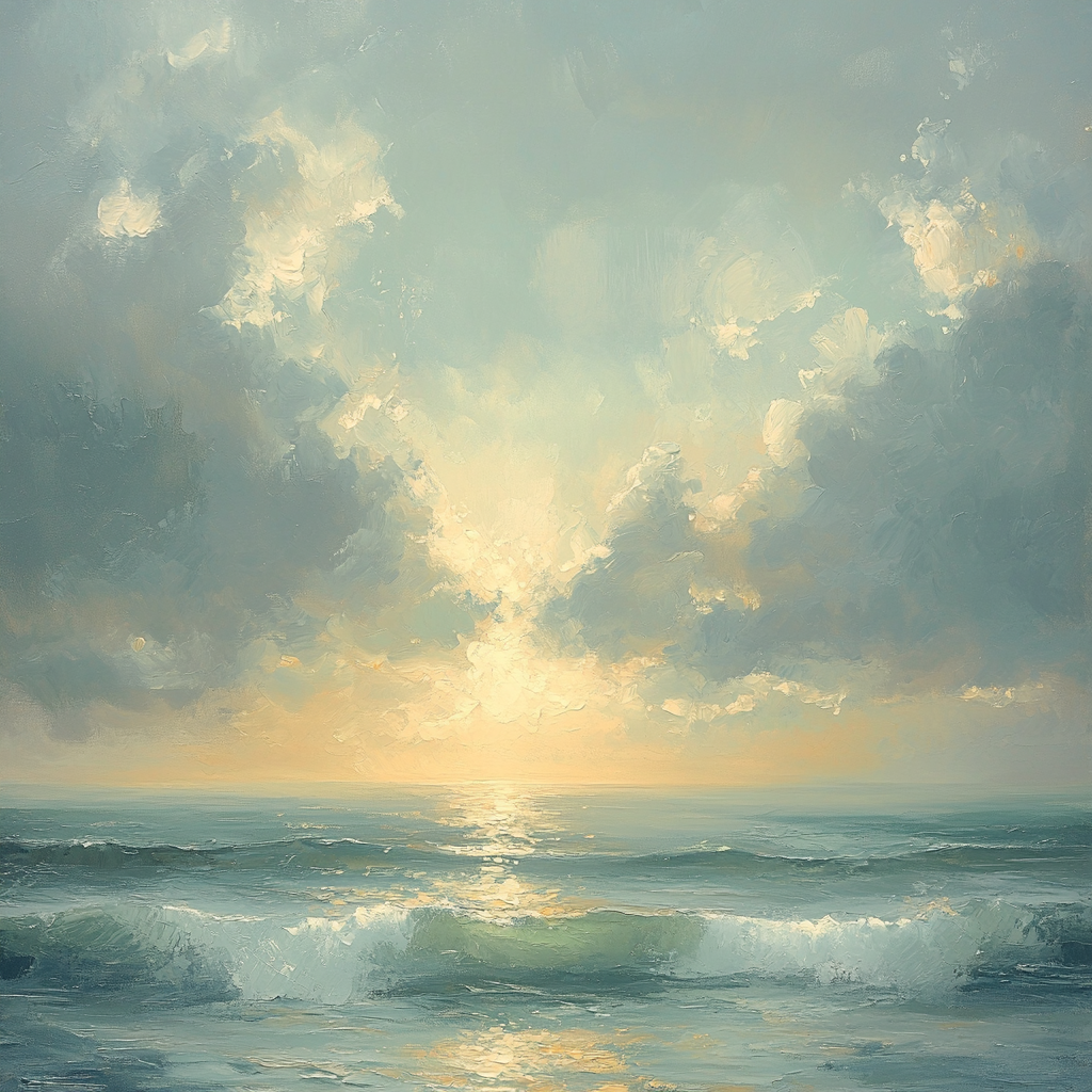 JMW Turner Inspired Storm At Sea painting number kit
