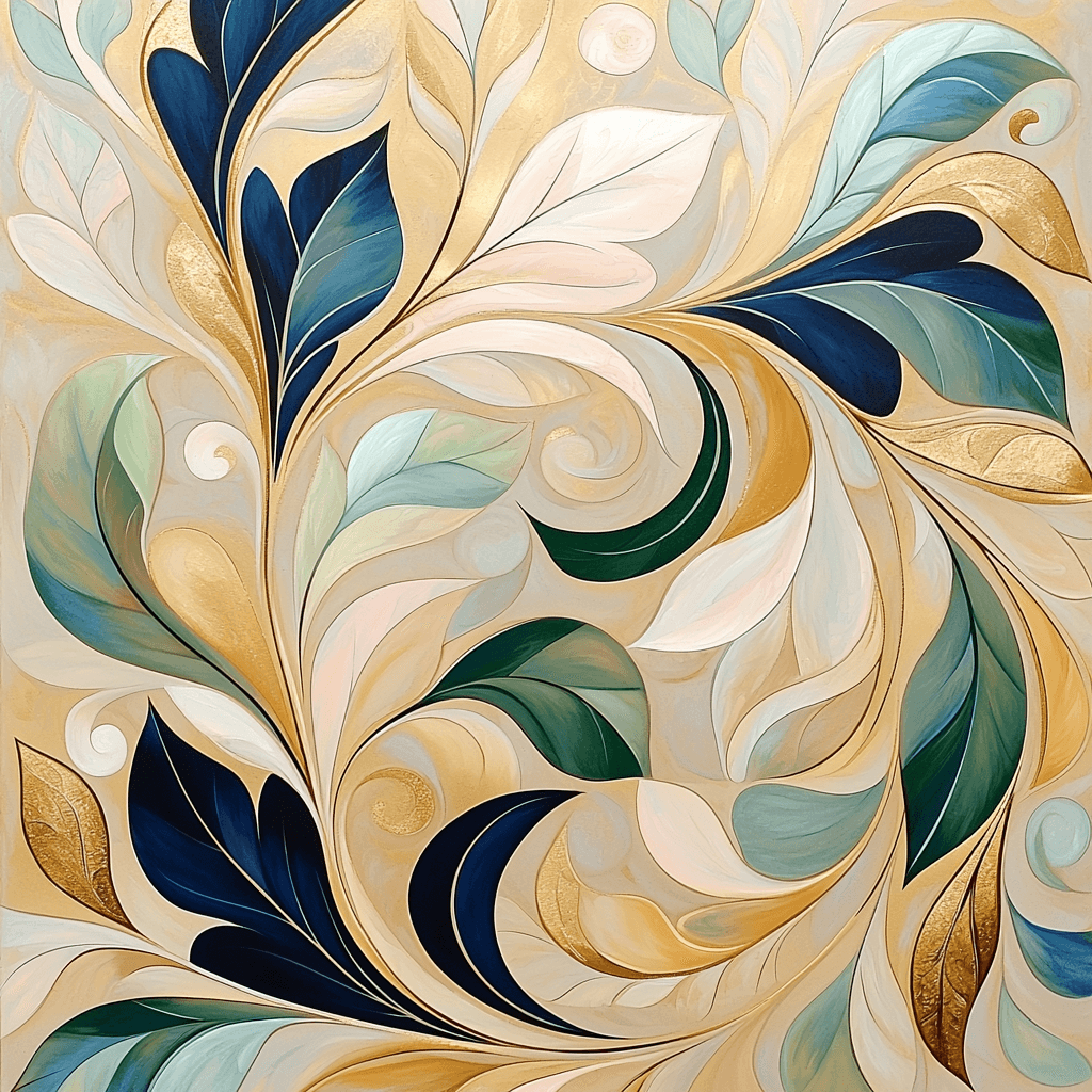 Alphonse Mucha Inspired Whispers Of Flora DIY Paint By Numbers