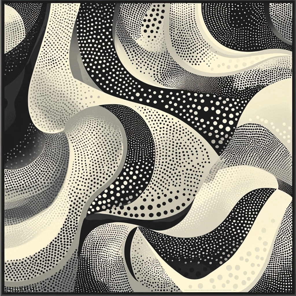 M.C. Escher Inspired Optical Harmony Paint By Color