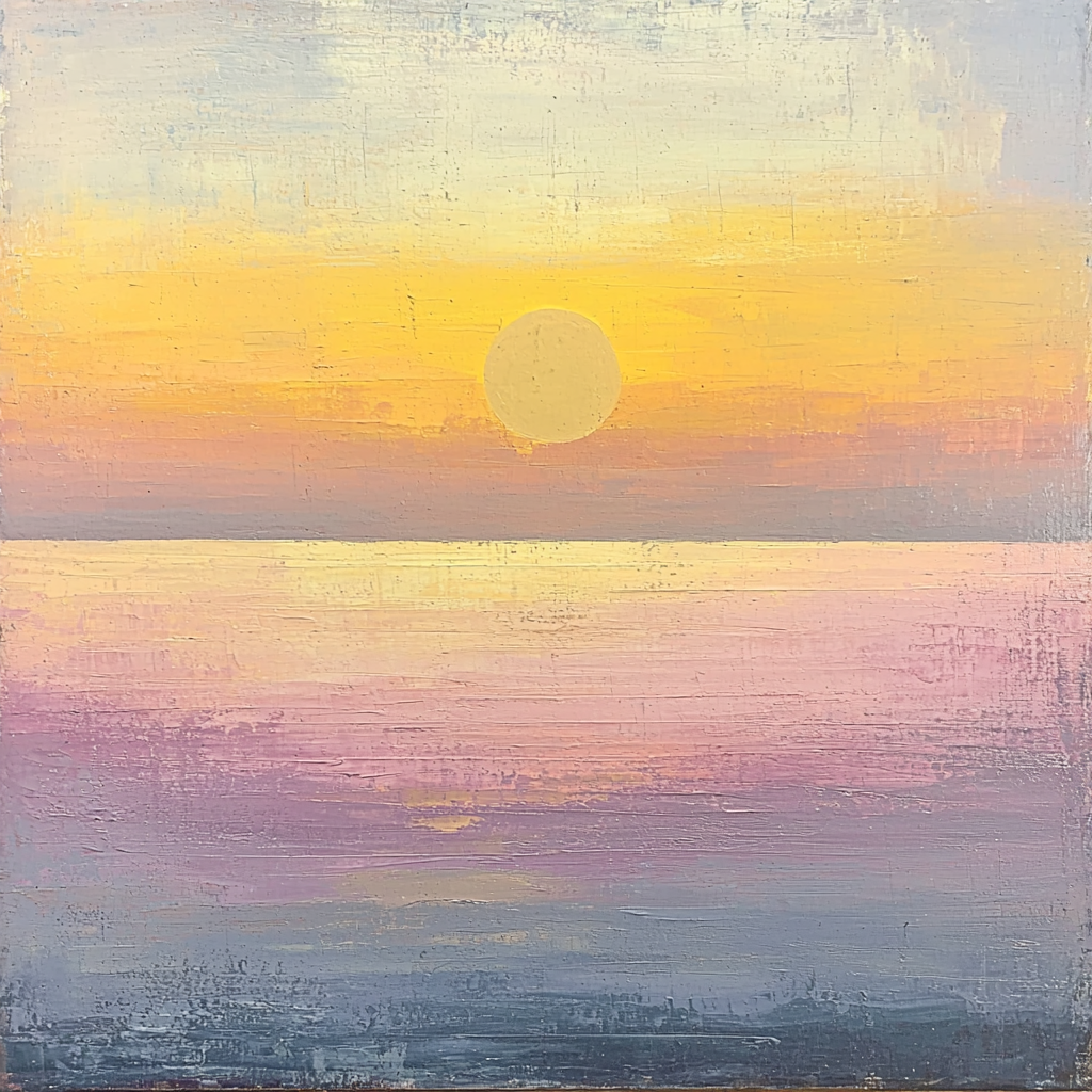 Leonardo Da Vinci Inspired Silent Sunrise Painting By Numbers Kit