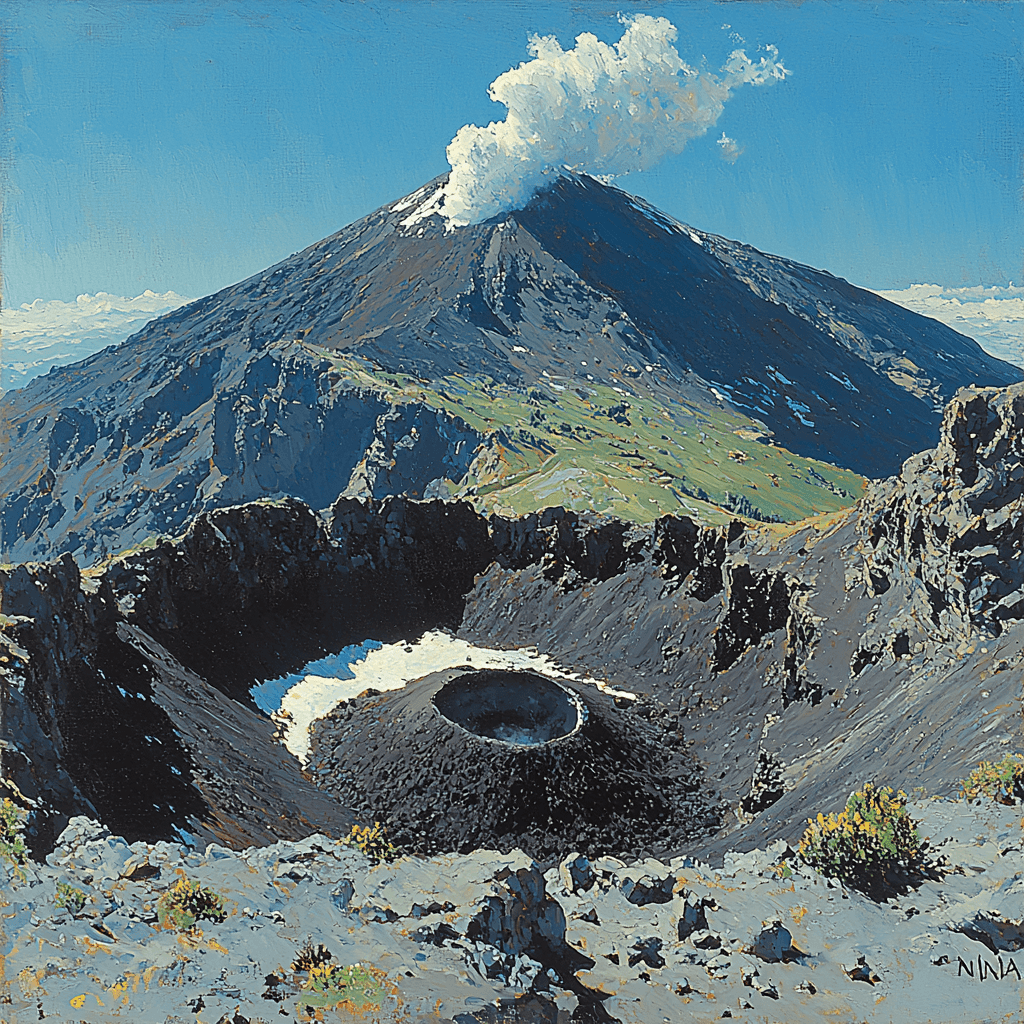 Mount Etna - Italy Paint By Numbers Kits