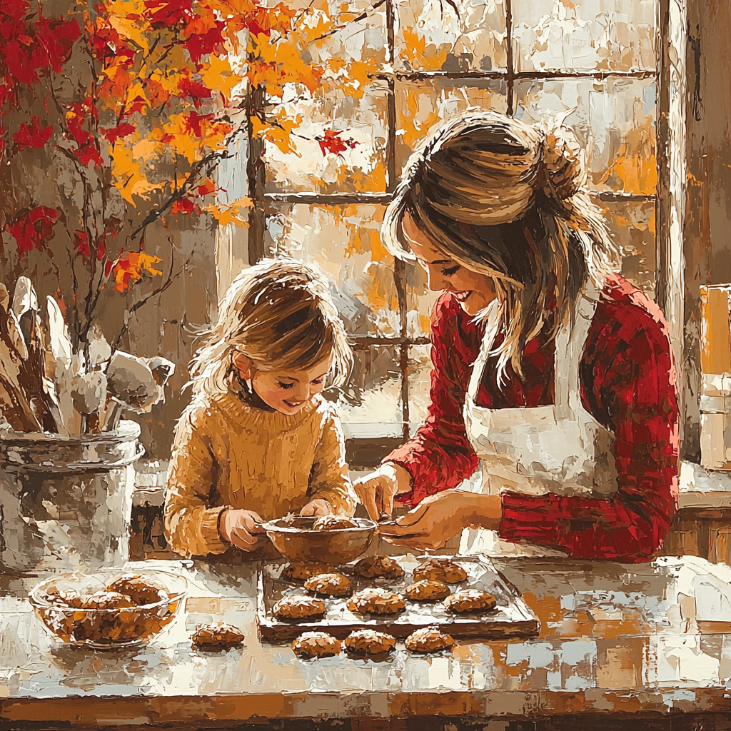 Mother's Little Helper Paint By Numbers Art