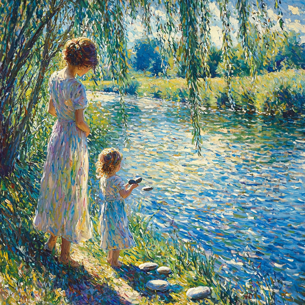 Riverside Ramble Paint By Number