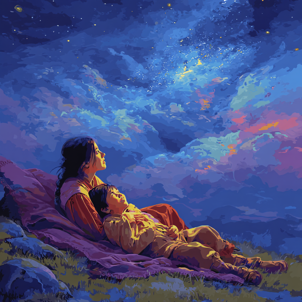 Starry Night Talks DIY Paint By Numbers