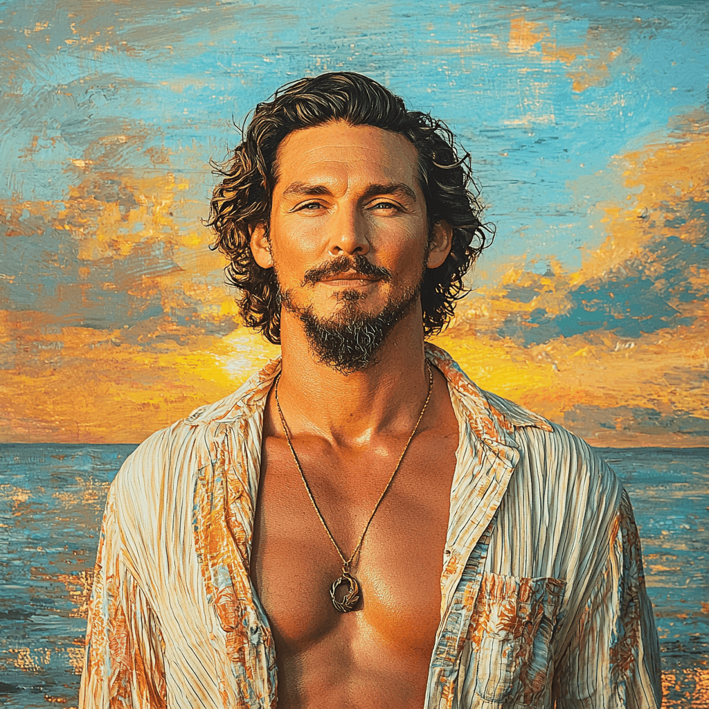 Matthew McConaughey: All Right Adventure Awaits Paint By Numbers Art