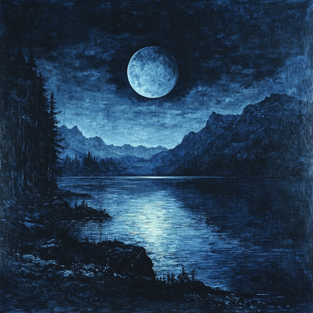 Arnold Böcklin Inspired Gothic Nocturne Numbered Painting Kits