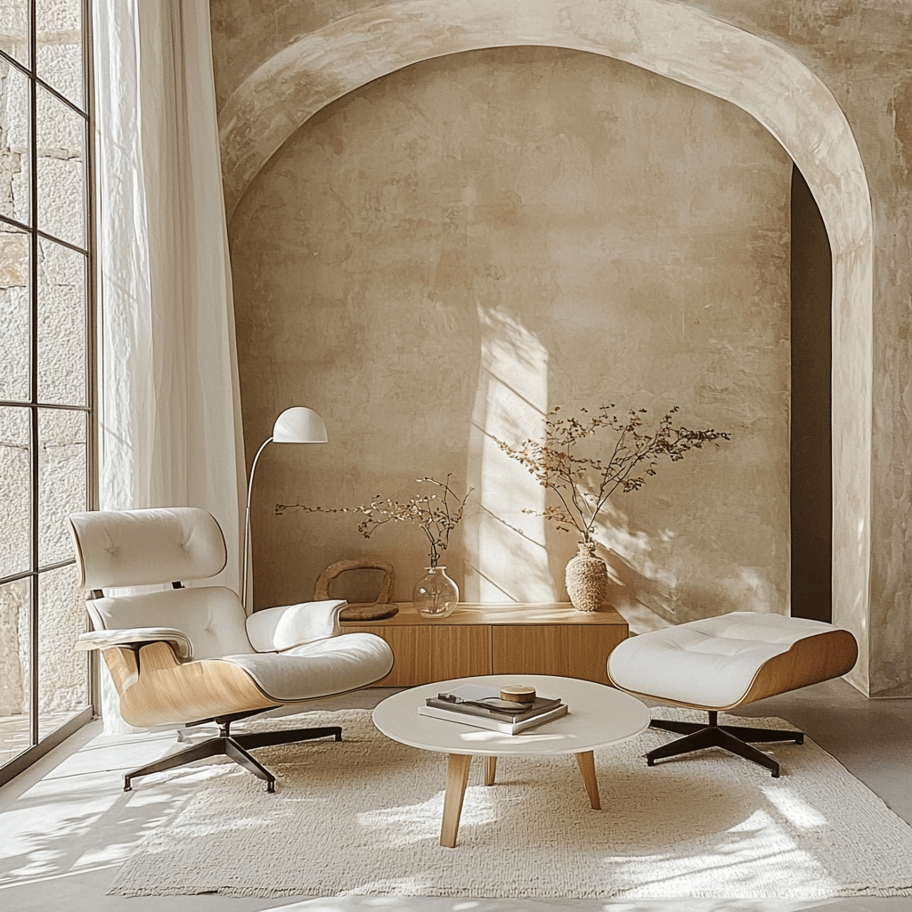Alvar Aalto Inspired Chic Scandinavian Design Painting By Numbers Kit