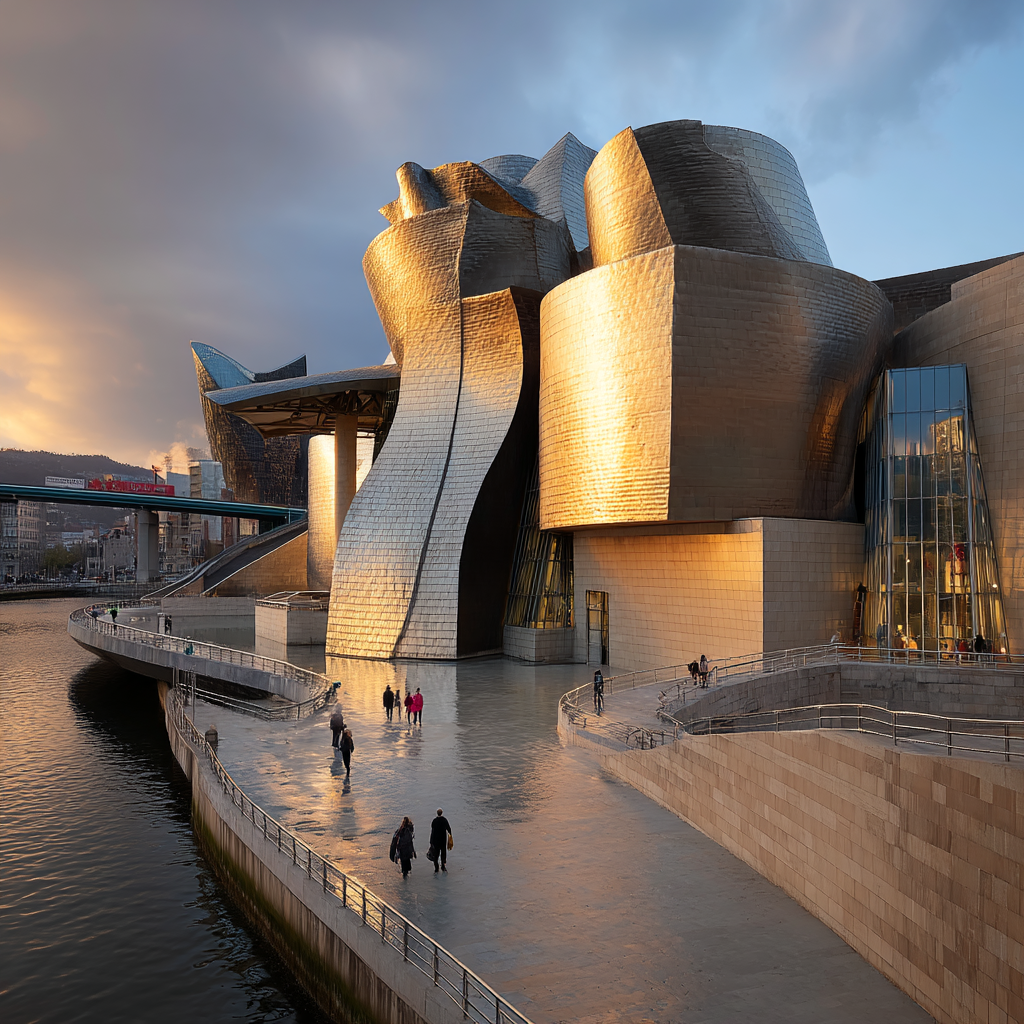Guggenheim Museum Bilbao Paint By Number