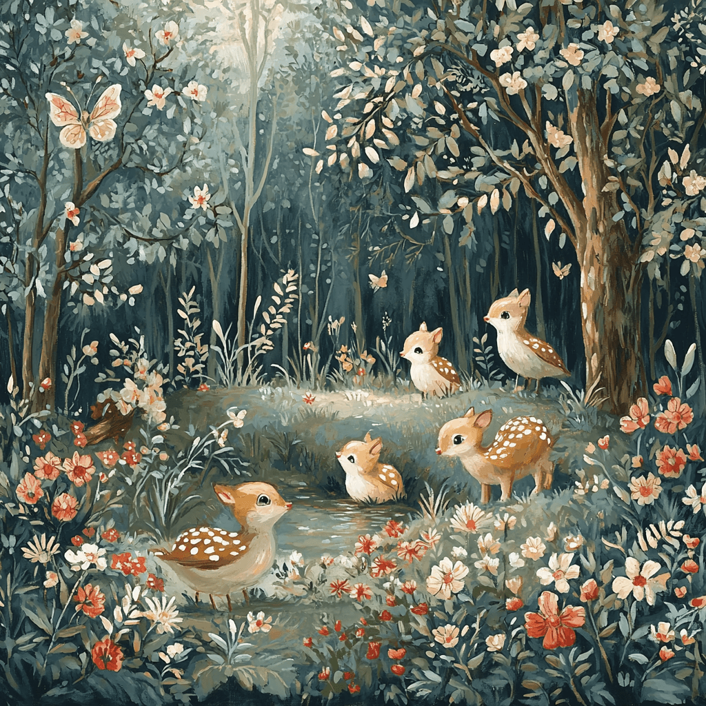 Beatrix Potter Inspired Whimsical Fables Painting By Numbers Kit